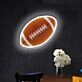 Touchdown Football Led Neon Sign Light Pop Art