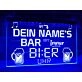 Es ist immer Bier Uhr Leuchtreklame Hanging Neon Sign