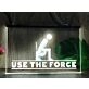 Use The Force Hanging Neon Sign
