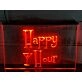Happy Hour Martini Glass Hanging Neon Sign