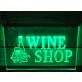 Wine Shop Hanging Neon Sign