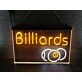 Billiards Two Tone Hanging Neon Sign