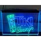 Tiki Lounge Two Tone Hanging Neon Sign