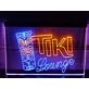 Tiki Lounge Two Tone Hanging Neon Sign