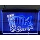Tiki Lounge Two Tone Hanging Neon Sign