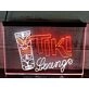 Tiki Lounge Two Tone Hanging Neon Sign