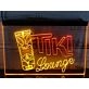 Tiki Lounge Two Tone Hanging Neon Sign