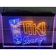Tiki Lounge Two Tone Hanging Neon Sign
