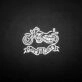 'Live ride' neon sign