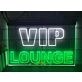 VIP Lounge Two Tone Hanging Neon Sign