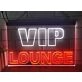 VIP Lounge Two Tone Hanging Neon Sign