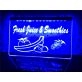 Fresh Juice & Smoothies Hanging Neon Sign
