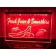 Fresh Juice & Smoothies Hanging Neon Sign