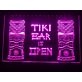 Tiki Bar is Open Hanging Neon Sign