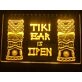 Tiki Bar is Open Hanging Neon Sign