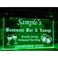 Basement Bar and Lounge Personalized Hanging Neon Sign