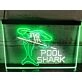 Pool Shark Two Tone Hanging Neon Sign