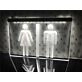 Toilet Washroom Hanging Neon Sign