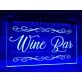 Wine Bar Hanging Neon Sign