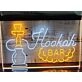 Hookah Bar Two Tone Hanging Neon Sign
