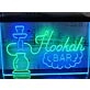 Hookah Bar Two Tone Hanging Neon Sign
