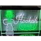 Hookah Bar Two Tone Hanging Neon Sign