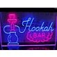 Hookah Bar Two Tone Hanging Neon Sign