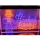 Hookah Bar Two Tone Hanging Neon Sign