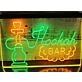Hookah Bar Two Tone Hanging Neon Sign