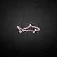 'Shark shape' neon sign