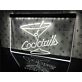 Cocktails Hanging Neon Sign