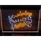 Karaoke Two Tone Hanging Neon Sign