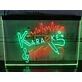 Karaoke Two Tone Hanging Neon Sign