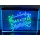 Karaoke Two Tone Hanging Neon Sign