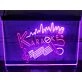 Karaoke Two Tone Hanging Neon Sign