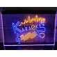 Karaoke Two Tone Hanging Neon Sign
