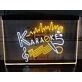 Karaoke Two Tone Hanging Neon Sign