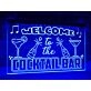 Welcome to the Cocktail Bar Hanging Neon Sign