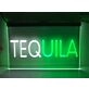 Tequila Two Tone Bar Hanging Neon Sign
