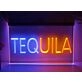 Tequila Two Tone Bar Hanging Neon Sign