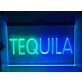 Tequila Two Tone Bar Hanging Neon Sign