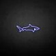 'Shark shape' neon sign