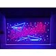 Cocktails & Fizz Two Tone Hanging Neon Sign
