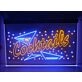 Cocktails & Fizz Two Tone Hanging Neon Sign