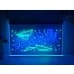 Cocktails & Fizz Two Tone Hanging Neon Sign