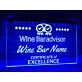 Wine Bar Advisor Personalized Hanging Neon Sign