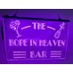 The Hope in Heaven Bar Hanging Neon Sign
