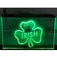 Irish Shamrock Hanging Neon Sign
