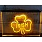 Irish Shamrock Hanging Neon Sign