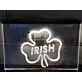 Irish Shamrock Hanging Neon Sign